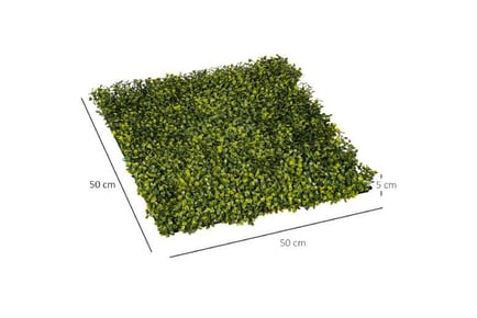 Outsunny Artificial Boxwood Wall Panels