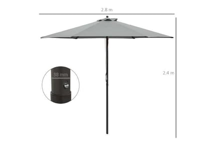 Outsunny 2.8m Patio Parasols