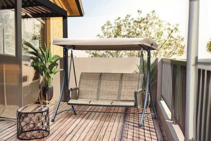 Outsunny Outdoor Patio Porch Swing Chair
