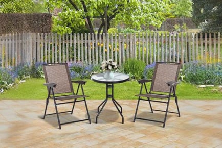 Outsunny Garden Bistro Set