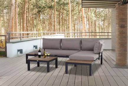 Outsunny Aluminium Frame Furniture Set