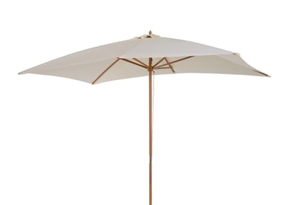 Outsunny Wooden Patio Parasol