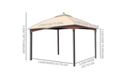 Outsunny Patio Gazebo