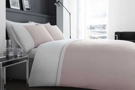 Sorrento Cotton Rich Duvet Set, Pink