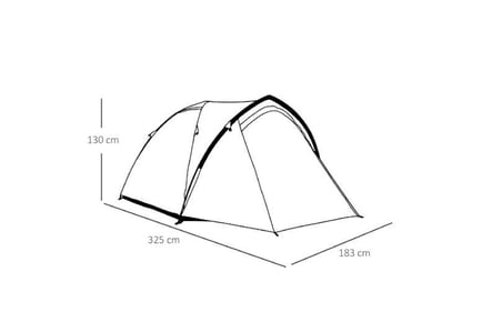 Outsunny Dome Tent