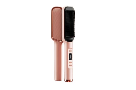 Electric Hair Straightener Brush