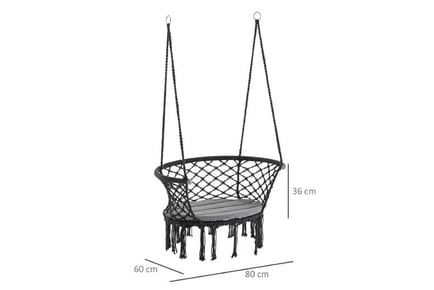 Outsunny Hanging Hammock Chair