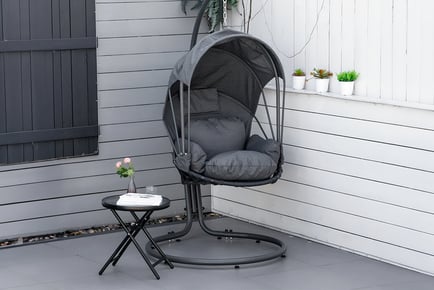 Outsunny Hanging Egg Chair Swing