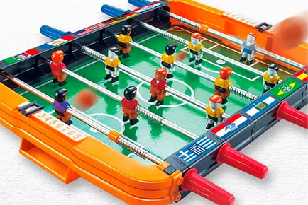 Tabletop Toy Football Game - Plastic or Stainless Steel Rods