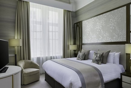 4* The Midland Manchester Stay: Breakfast for 2