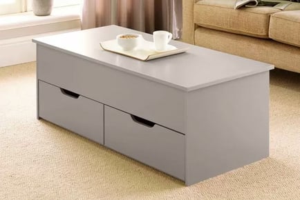 Bruges Coffee Table - Black, Grey, Oak, White