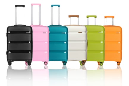 Kono 24" Hard Shell Carry On Luggage Suitcase Set
