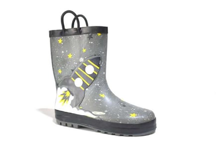 Girls Wellington Boots Rainy Snow