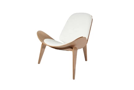 Hans Wegner Designer Shell Chair - 2 Colours
