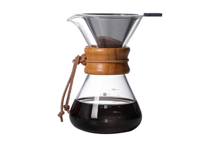 400ml Heat-resistant Glass Coffee Pot