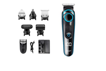 5-in-1 Electric Cordless Rechargeable Shaver