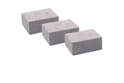 BBQ Grill Cleaning Bricks - 3-Pack