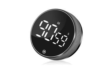 Magnetic LED Digital Kitchen Timer