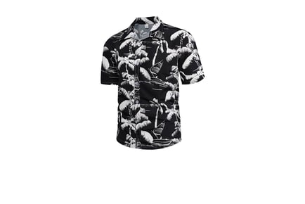 Men's Hawaii Style Print Short Sleeve Shirt - 6 Colours