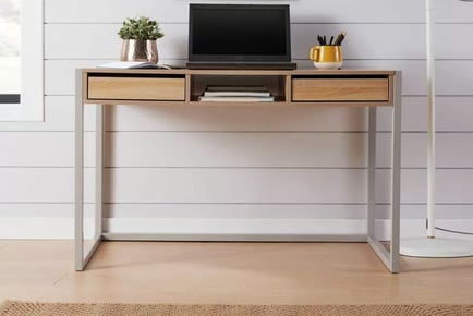 2-Drawer Office Desk - 3 Designs