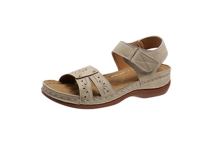 Women's Summer Sandals - Black, Brown or Apricot!
