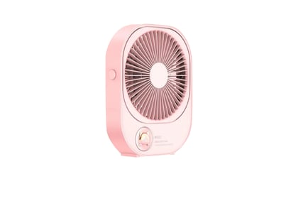 Rechargeable Bed-Side Table Fan- Two Colours