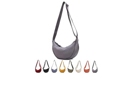 Rounded Mini Shoulder Bag - 8 Colour Options