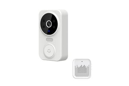 Wireless Smart Doorbell, White