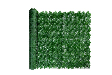 Artificial Ivy Leaf Garden Fence Wall Trellis - 3 Metres