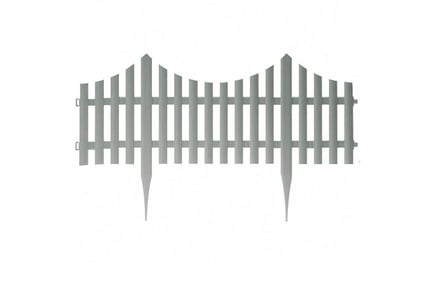 Wood Effect Garden Fence Edges - 4pcs!