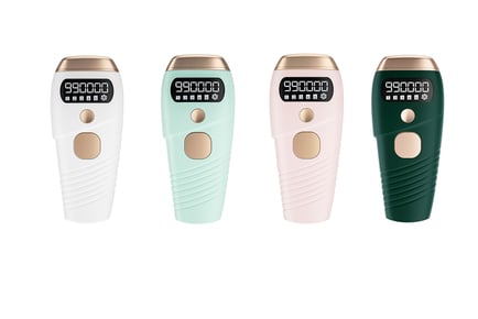 Portable Laser Hair Removal Device, Pain Free and Safe for All Skin Types