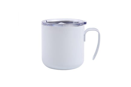 Stainless Steel Thermal Insulated Coffee Mug - 2 Sizes