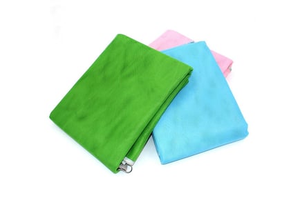 Foldable Sand Free Beach Mat - 4 Colours & 3 Sizes