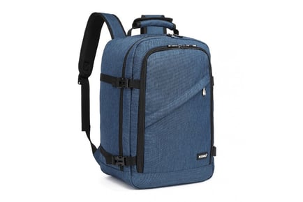 Kono Lightweight Travel Cabin Backpack - Black or Navy