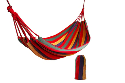 Portable Canvas Swing Bed