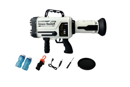 Bazooka Electric Bubble Blaster - 2 Options!