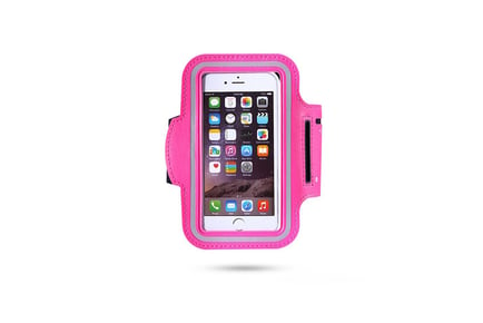 1 or 2 Fitness Phone Armbands - Blue & Pink!