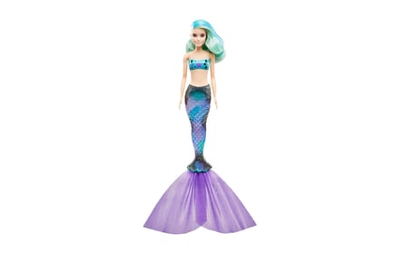 Barbie Colour Reveal Mermaid Doll with 7 Surprises