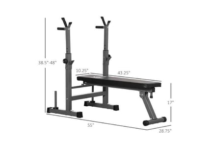 HOMCOM Weight Bench