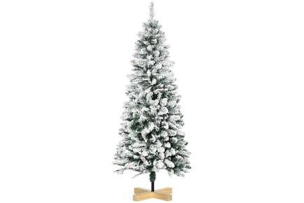 5FT Snow Flocked Artificial Christmas Tree