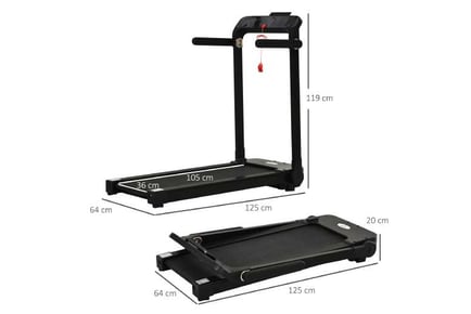 HOMCOM Motorised Treadmill