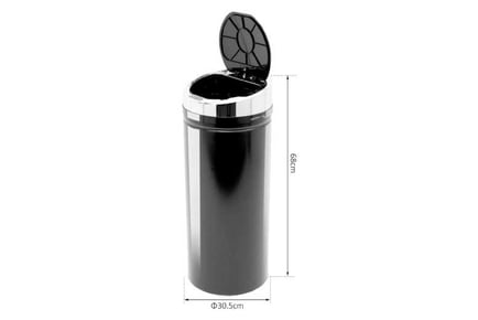 HOMCOM Stainless Steel Trash Can