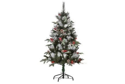 4FT Artificial Snow Dipped Christmas Tree