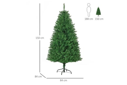 5FT Christmas Tree Warm White LED Light