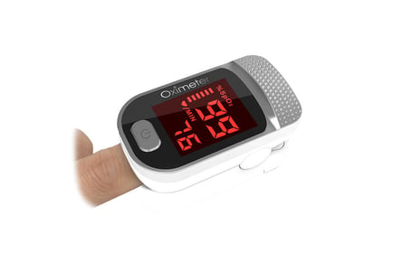 Fingertip Blood Oxygen Monitor and Pulse Oximeter