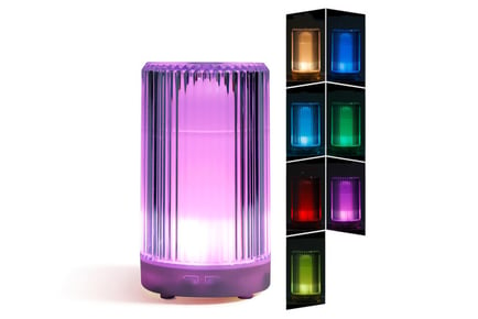 Household Aroma Diffuser Night Light & Humidifier - 2 Colours!