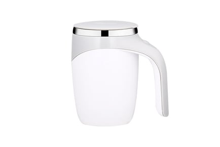 Self-Stirring Stainless Steel Coffee Cup - 2 Colour Options