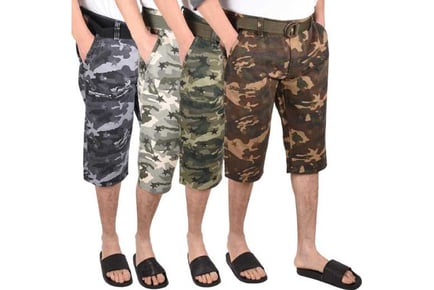 Men's Summer Camouflage Shorts