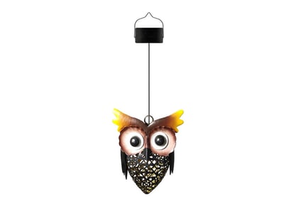 Decorative Outdoor LED Owl Lamp