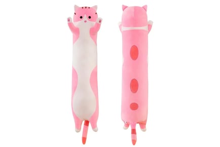 Novelty Long Cat Pillow - 3 Colours!